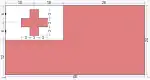 Proportionen der Nationalflagge