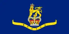Flagge des Generalgouverneurs von Belize