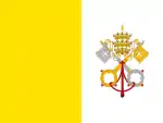 Flagge des Kirchenstaats, 1825–1849, 1849–1870