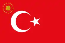 Standarte des Präsidenten der Republik Türkei