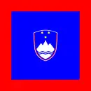Standarte des Ministerpräsidenten der Republik Slowenien