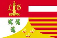 Flagge der Provinz Lüttich