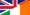 Flagge von Großbritannien und Irland