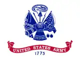 Flagge der US Army
