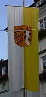 Stadtflagge Marbachs