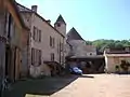 Reste der Burg Sirot