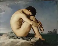 Jüngling am Meeresufer (1837)