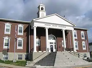 Das Fleming County Courthouse in Flemingsburg, gelistet im NRHP