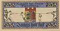 Notgeld Flensburg, 25 Pf.