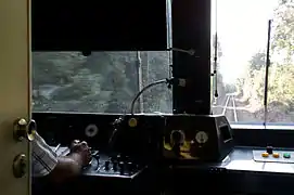 Fahrerpult des Fahrzeugs 9635