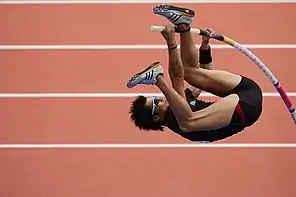 Daichi SawanoRang dreizehn mit 5,45 m