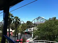 Der Lifthill mit First Drop