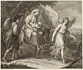 Flight into egypt, 1790