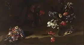 Mario Nuzzi: Blumenstillleben, 1640–42, Prado, Madrid