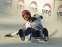 Florian Breitenberger im Training bei der EM 2010