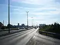 B226 auf der Floridsdorfer Brücke
