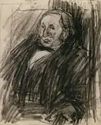 Porträt  Willem Maris (Zeichnung) (Sammlung Kunstmuseum Den Haag)