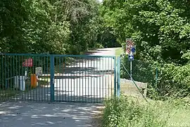 Zufahrt zur Deponie