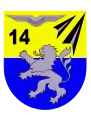 Wappen der FlaRakGrp 14 (2002–2005)