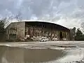 Werfthalle zur Flugzeugwartung
