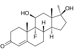 Strukturformel von Fluoxymesteron