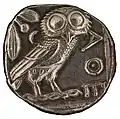 Tetradrachme aus Athen, um 450 v. Chr.