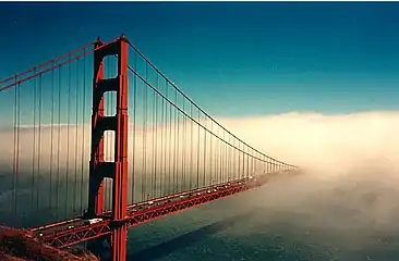 Golden Gate Bridge in San Francisco