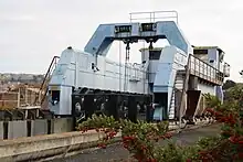 Hebefahrzeug des Wasserkeilhebewerks