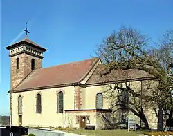 Südseite der Kirche