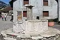 Brunnen im Ortsteil Aignoz