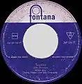 Label der Single Sophia, 1960