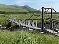 Fußgängerbrücke über den Abhainn Shira