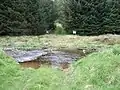 Furt durch den Fluss