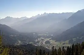 Forni di Sopra im Tal des Tagliamento