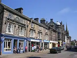 Hauptstraße von Forres