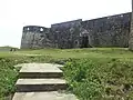 Fort Amsterdam Vorderansicht
