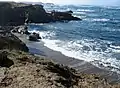Blick auf Glass Beach