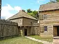 Fort Massac in Metropolis, seit 1971 im NRHP gelistet