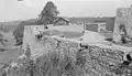 Fort Ticonderoga. Kanonen auf einer Bastion ca. 1933