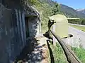 Fahrpanzer beim Forte Airolo, 1890