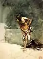 Mariano Fortuny: Hombre semidesnudo