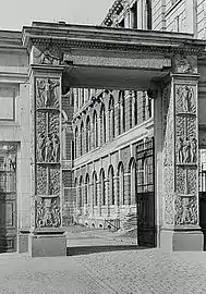 Gleicher Ort nach dem Zweiten Weltkrieg(bis 1965)