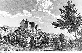 Schloss Colditz 1840