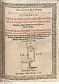 Titelseite Sonnenuhr, 1606