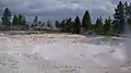 Paint-Pots im Yellowstone-Nationalpark