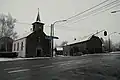 Ortskern von Foy mit Kirche Saint Barbe