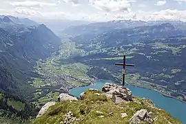 Das Gipfelkreuz des Frümsel