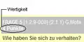 Beispiel Wertigkeit