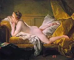 François Boucher: „Ruhendes Mädchen“