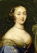 Anonym: Françoise-Athénaïs de Rochechouart, Madame de Montespan (Detail), ca. 1663-1667